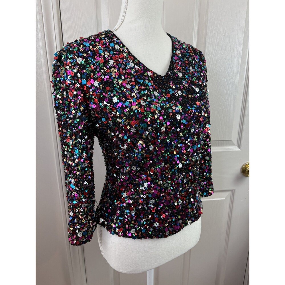Classic Creations Beaded Teacher Fun Top Art Teacher Preschool Disco - 529